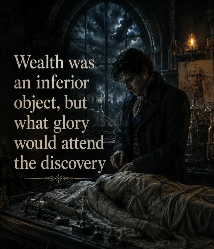 ambition-frankenstein-quotes